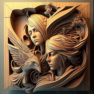 3D модель Игра Final Fantasy 10 2 (STL)